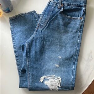 Levi's Classic Blue Denim Jeans